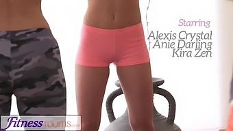 Yoga Instructor In Fitness Center Gets Aroused And Has Sex With Young Teenage Girl