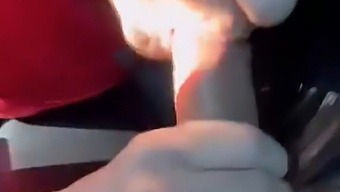 Morning Ritual: She Gives Him A Blowjob On The Way To Work