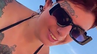 Public Oral Sex On The Beach
